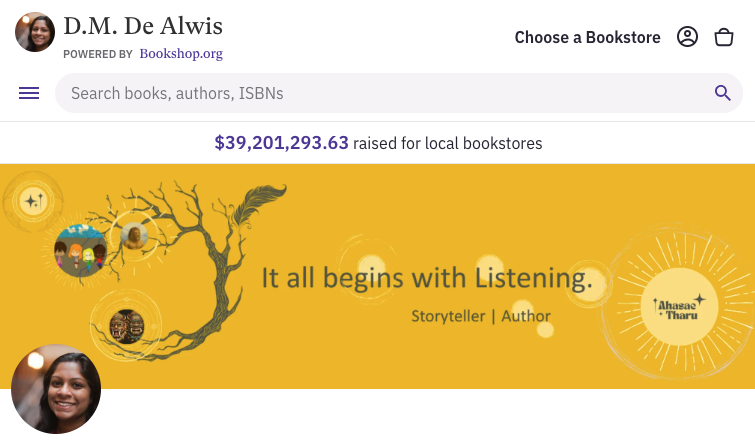 Launch of D.M. De Alwis Bookstore on Bookshop.org